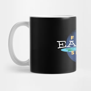 Funny Space Gift, Flat Earth Space, Space Lover design Mug